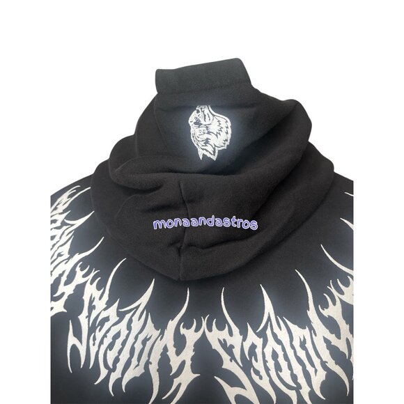 Darc Sport The Power Of The Dark‎ Side Darth Vader Pierce Hoodie Star Wars Lg XL - Picture 5 of 6